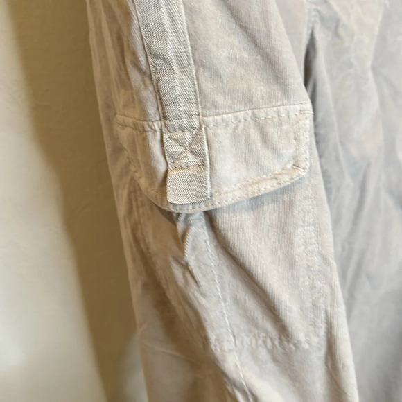 MARC CAIN SPORT CARGO WOMENS ZIPPER AT ANKLE VELVET MICRO CORDURY NEW WITH TAGS - Picture 6 of 14